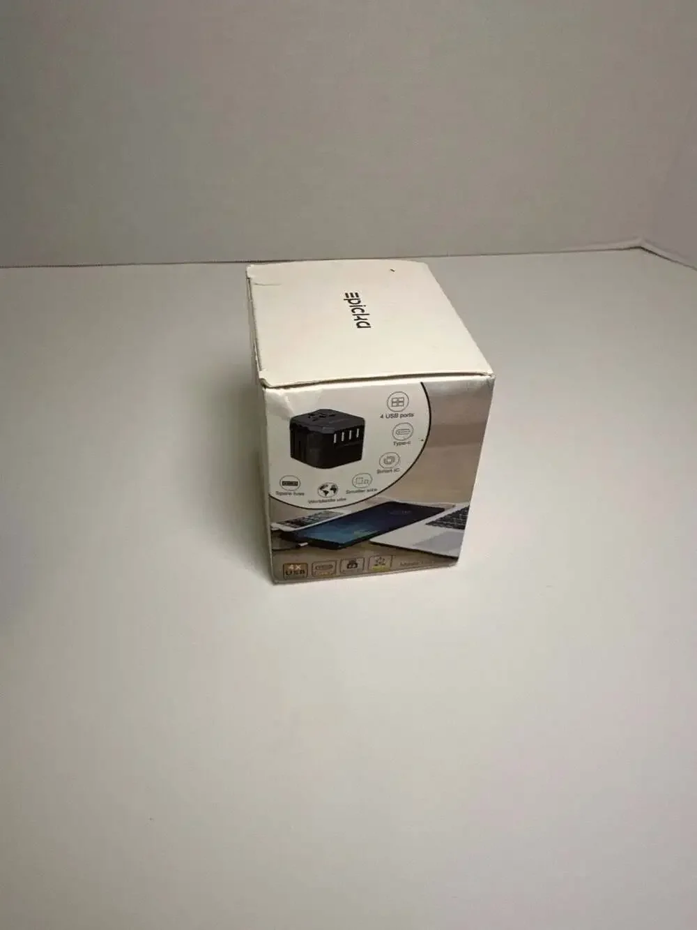 EPICKA Universal Travel Adapter TA-105 International Plug with 4 USB and Type-C